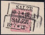 Nr. 2874 - Nachverwendeter Preußenstempel - Salze / R2