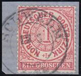 Nr. 3016 - Nachverwendeter Preußenstempel - Schwelm...