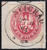 Nr. 3039 - Nachverwendeter Preußenstempel - Seichau...