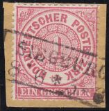 Nr. 3060 - Nachverwendeter Preußenstempel -...