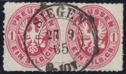 Nr. 3061 - Nachverwendeter Preußenstempel - Siegen / K2