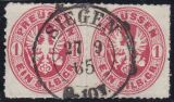 Nr. 3061 - Nachverwendeter Preußenstempel - Siegen...