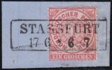 Nr. 3143 - Nachverwendeter Preuenstempel - Strassfurt / R2