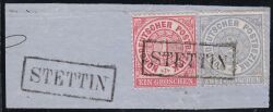 Nr. 3167 - Nachverwendeter Preußenstempel - Stettin / R1