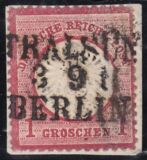 Nr. 3198 - Nachverwendeter Preußenstempel -...
