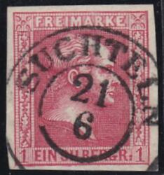 Nr. 3222 - Nachverwendeter Preußenstempel - Süchteln / K2