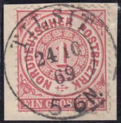 Nr. 3286 - Nachverwendeter Preußenstempel - Tilsit / K2