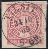 Nr. 3286 - Nachverwendeter Preußenstempel - Tilsit...
