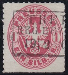 Nr. 3309 - Nachverwendeter Preußenstempel - Treipnitz Reg. Bez. Breslau / R3