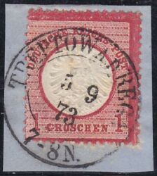 Nr. 3314 - Nachverwendeter Preußenstempel - Treptow a. d. Rega / K2