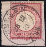 Nr. 3350 - Nachverwendeter Preußenstempel - Uelzen...