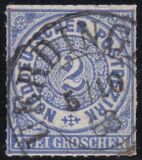 Nr. 3351 - Nachverwendeter Preußenstempel -...