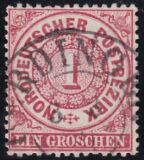 Nr. 3351 - Nachverwendeter Preußenstempel -...