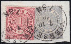 Nr. 3389 - Nachverwendeter Preußenstempel - Viersen / K2