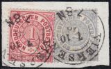Nr. 3389 - Nachverwendeter Preußenstempel - Viersen...