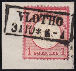 Nr. 3398 - Nachverwendeter Preußenstempel - Vlotho / R2