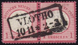Nr. 3398 - Nachverwendeter Preußenstempel - Vlotho / R2