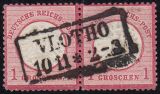 Nr. 3398 - Nachverwendeter Preußenstempel - Vlotho...