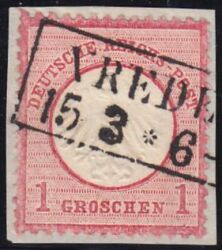 Nr. 3411 - Nachverwendeter Preußenstempel - Vreden / R2