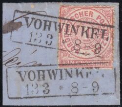 Nr. 3404 - Nachverwendeter Preußenstempel - Vohwinkel / R2