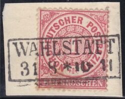 Nr. 3416 - Nachverwendeter Preußenstempel - Wahlstatt / R2