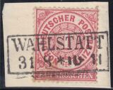 Nr. 3416 - Nachverwendeter Preuenstempel - Wahlstatt / R2