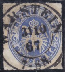 Nr. 3453 - Nachverwendeter Preußenstempel - Warstein / K2
