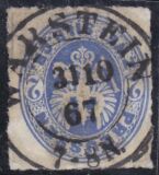 Nr. 3453 - Nachverwendeter Preußenstempel -...