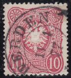 Nr. 3487 - Nachverwendeter Preuenstempel - Werden / K2