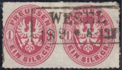 Nr. 3499 - Nachverwendeter Preußenstempel - Wesel / R2