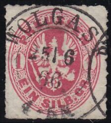 Nr. 3592 - Nachverwendeter Preußenstempel - Wolgast / K2