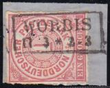 Nr. 3600 - Nachverwendeter Preußenstempel - Worbis...