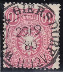 Nr. 3616 - Nachverwendeter Preuenstempel - Wste-Giersdorf / K2