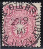 Nr. 3616 - Nachverwendeter Preußenstempel -...