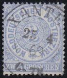 Nr. 3632 - Nachverwendeter Preußenstempel - Xanten...