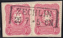 Nr. 3644 - Nachverwendeter Preußenstempel - Zechlin / R2