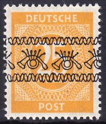 1948  Freimarken: Ziffernserie mit Bandaufdruck  62 I  K