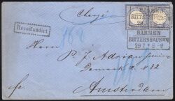 Nr. 0150 - Nachverwendeter Preußenstempel - Barmen-Rittershausen / R3