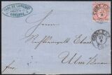Nr. 0592 A - Nachverwendeter Preußenstempel -...