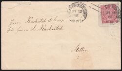Nr. 0630 - Nachverwendeter Preußenstempel - Coeslin-Bahnhof / K2