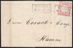 Nr. 0835 - Nachverwendeter Preußenstempel - Dülmen / R2