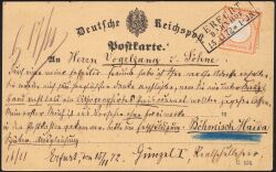 Nr. 0930 - Nachverwendeter Preußenstempel - Erfurt Bahnhof / R3