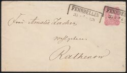 Nr. 0968 - Nachverwendeter Preußenstempel - Fehrbellin / R2