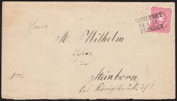 Nr. 1730 - Nachverwendeter Preußenstempel - Kohlfurt-Dresden / L3