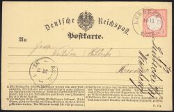 Nr. 2020 - Nachverwendeter Preußenstempel - Lübbecke / K2