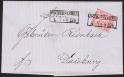 Nr. 2486 - Nachverwendeter Preußenstempel - Oschersleben / R2