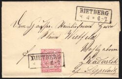 Nr. 2774 - Nachverwendeter Preuenstempel - Rietberg / R2