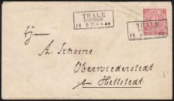 Nr. 3270 - Nachverwendeter Preußenstempel - Thale Bahnhof / R3
