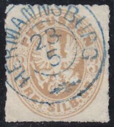 Nr. 0157 b - Nachverwendeter Hannoverstempel - Hermannsburg / K2 b