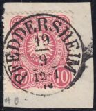 Nr. 0400 - Nachverwendeter Turn- u. Taxisstempel -...